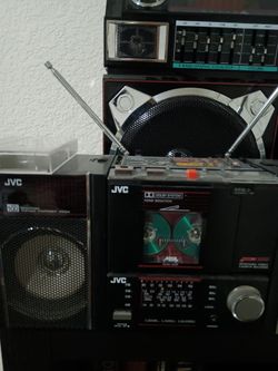 1980's Vintage Jvc Pc100 Boombox
