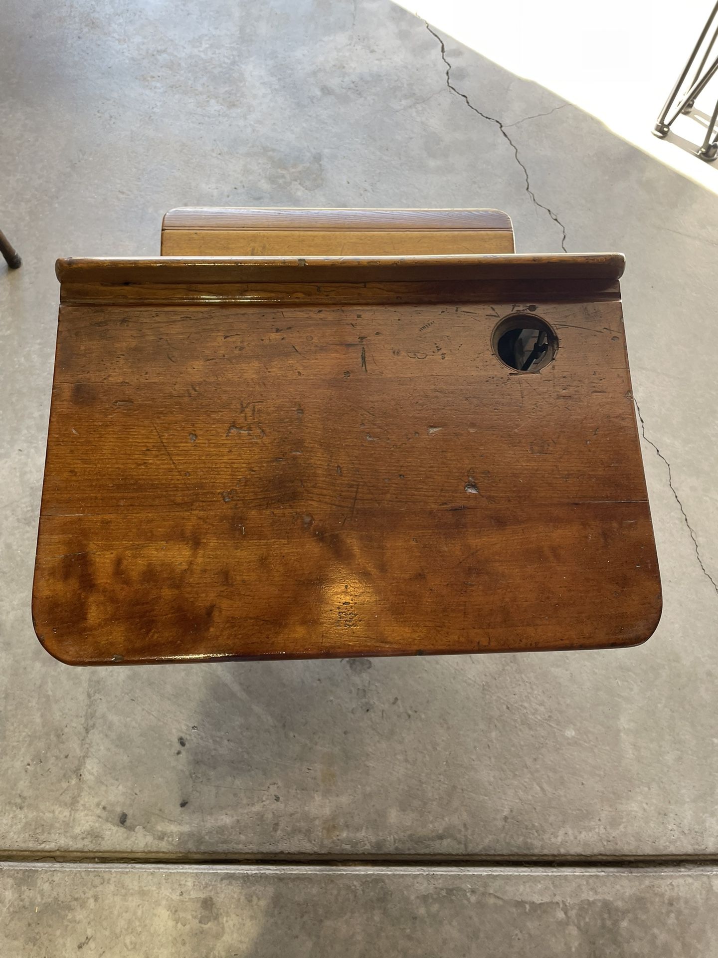 Antique School Desk