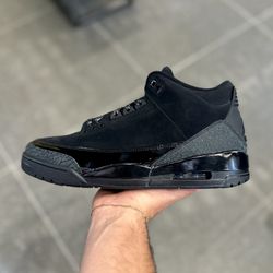 Jordan 3 Retro “Black Cat” (2025) Sizes 8 / 8.5 / 9 / 9.5 / 10 / 10.5 / 11 / 11.5 / 12 / 13 / 14 IN HAND BRAND NEW