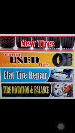 Tire shop open 7 days used tires with 90% on life new tires with good prices 🚛🚚🚗🚕🚙