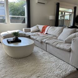 CLOUD COUCH DUP SECTIONAL WITH OTTAMAN