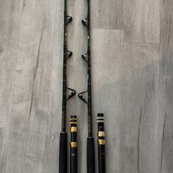 Custom Fishing/Trolling Rods 50-80lb