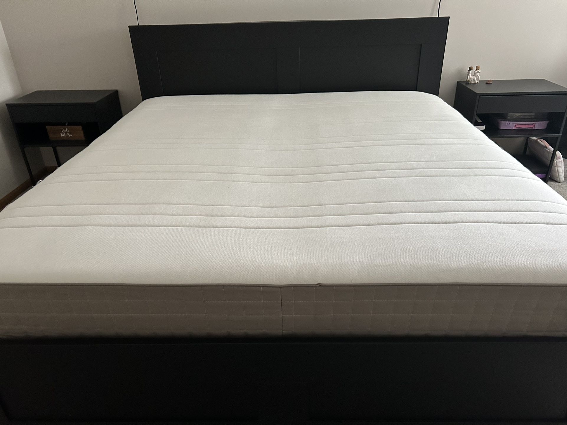 King Size Bed Frame With Storage 