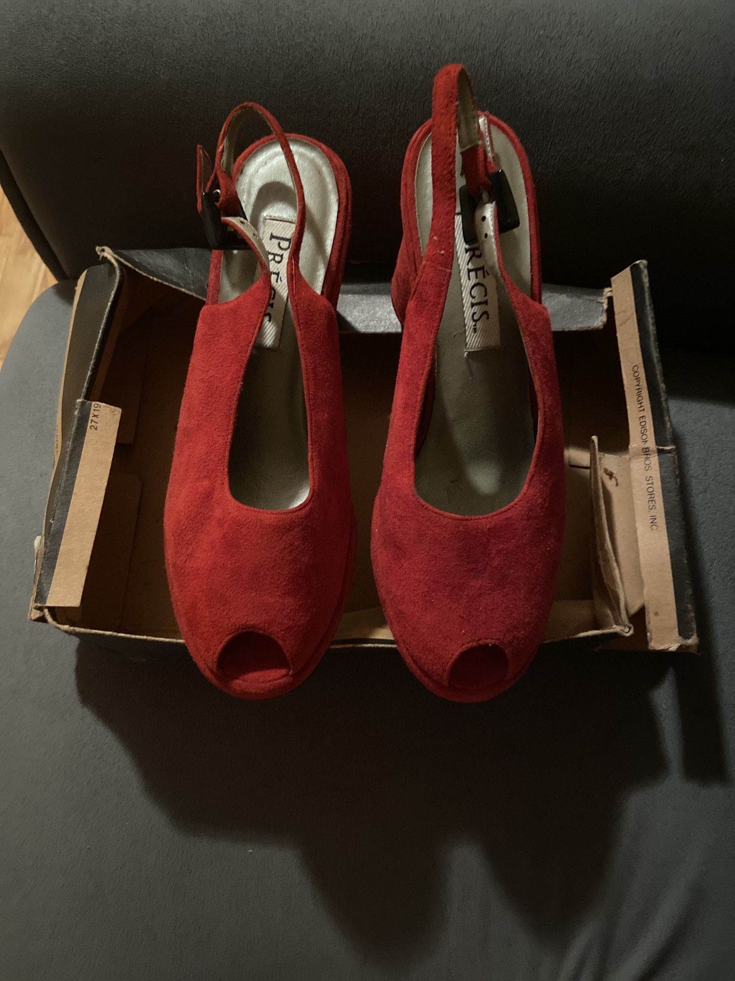 Red Suede Shoes