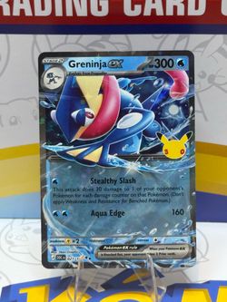 Greninja EX double Rare Card 021/128, 30th Celebration