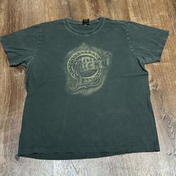 Green vintage Lucky Brand graphic tee clothing size XL