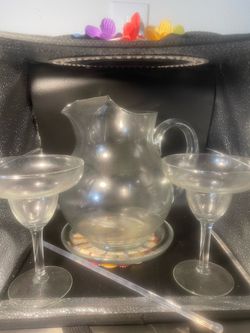 Margarita Glass Pitcher Set (5 Pieces)
