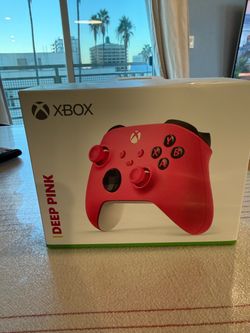 New unopened Xbox controller - deep pink