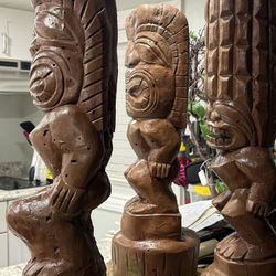 Tiki Statue / Concrete