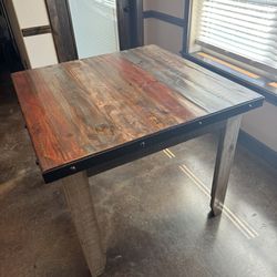 Counter height kitchen table