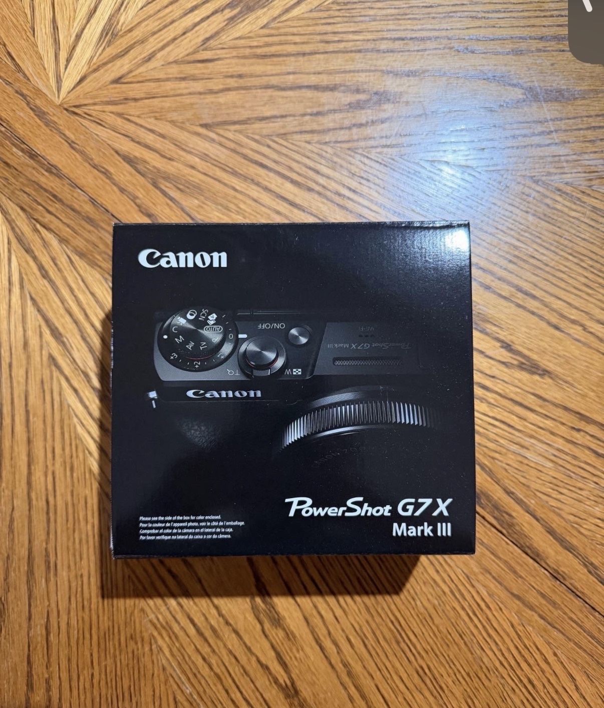 Canon PowerShot G7 X Mark III 20.1 Megapixel Digital Camera - Black: Wi-Fi, Self-Timer, 4K Video