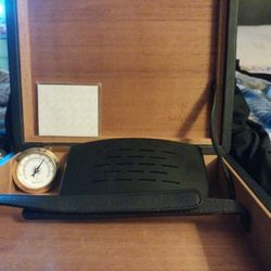 Leather Bound Humidor By Savoy 