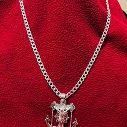 Cadena I Ancla De Plata 
