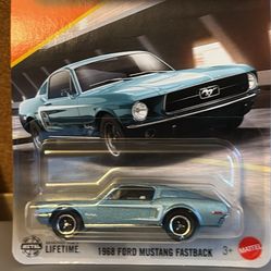 2025 Matchbox #67 1968 Ford Mustang Fastback BRITTANY BLUE POLY | FSC
