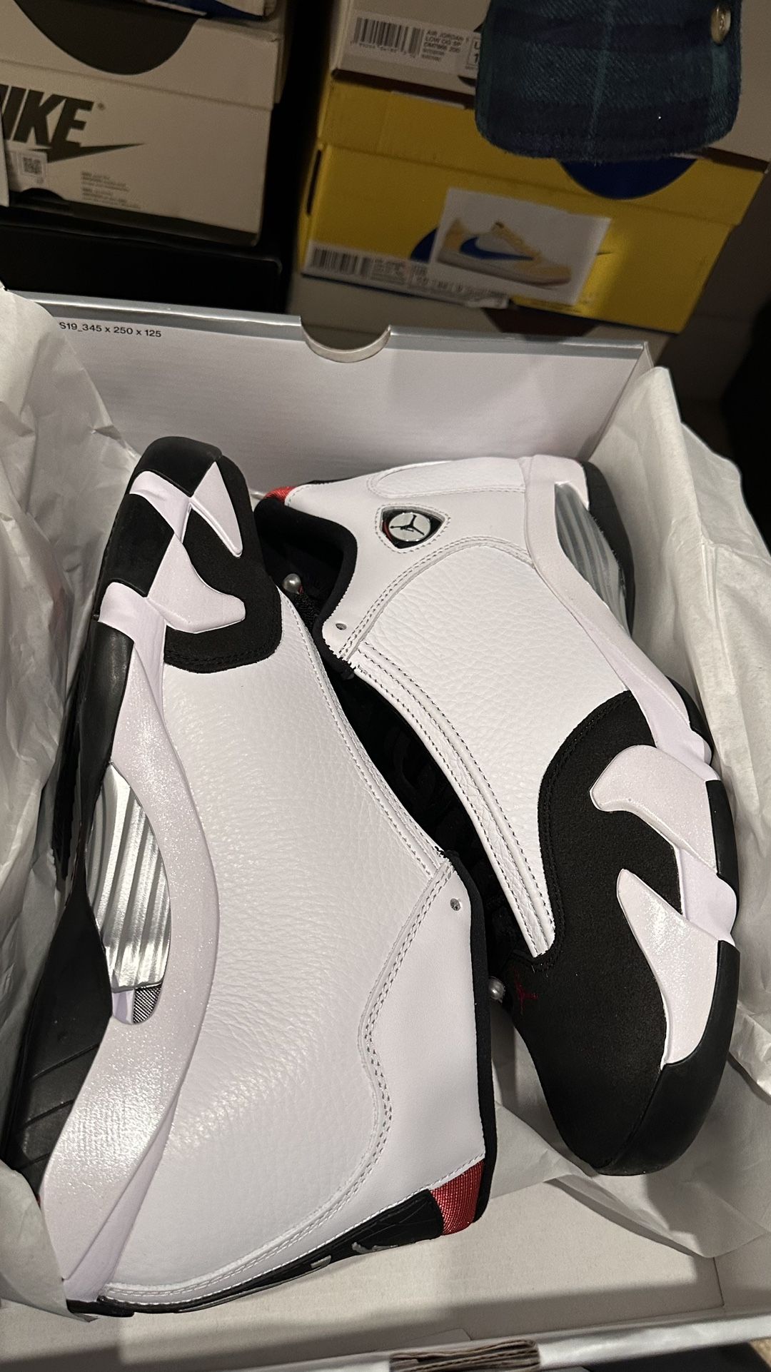 Jordan 14 Black Toe Sz 10
