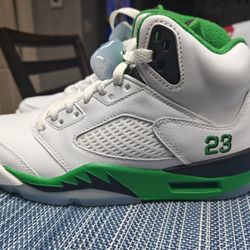 Air Jordan 5 "Lucky Green"