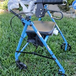 DME Walker With Seat 