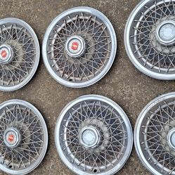 80s G Body Malibu Wire Hubcaps 