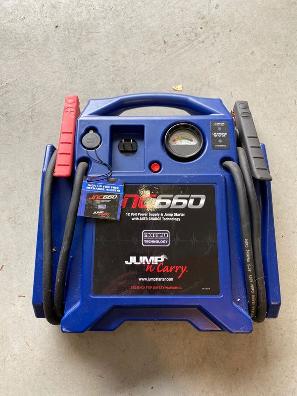 JNC 660 Jump n Carry never used. Tag still attached. Jump starter/12V