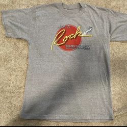 Vintage 80s Bob Seger Silver Bullet Band American Storm Tour Top T-Shirt Merch