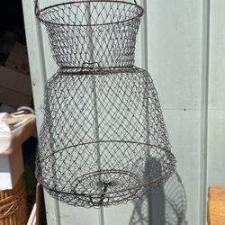 Vintage Fishing basket
