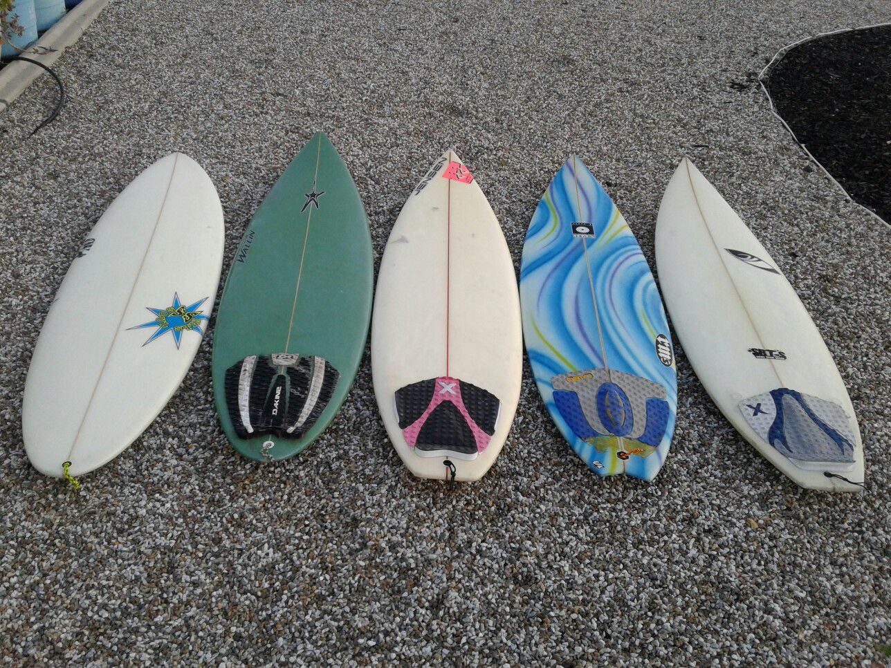 Surfboard sale 5 boards