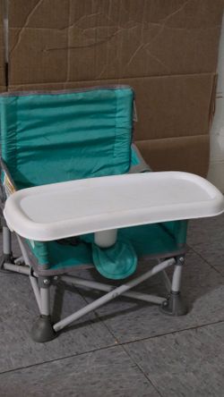 Portable Folding Baby Booster Seat with Tray