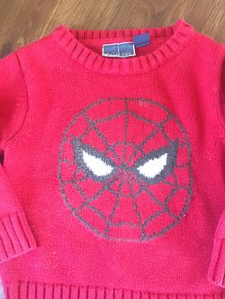 Spider-Man baby gap & junkfood sweater