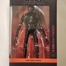 STAR WARS THE BLACK SERIES ANDOR #11. K-2SO KAY-TUESSO 6 " ACTION FIGURE. 