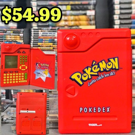 1998 Pokemon Pokedex Tiger Electronics (Working)