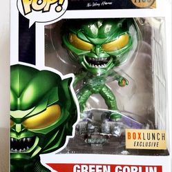 Funko Pop Spider-Man Metallic Green Goblin Exclusive 