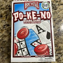 Bicycle Po-Ke-No Board Game