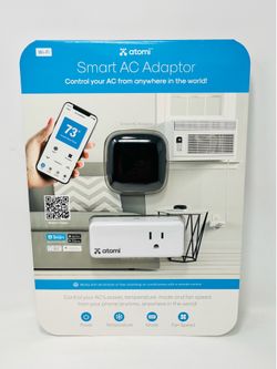 Atomi WiFi Smart AC Adaptor Remote Control App Works w/ Alexa & Google Assistant