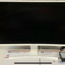 Samsung 27” LED curved Monitor HDMI VGA Computer Desk Monitor