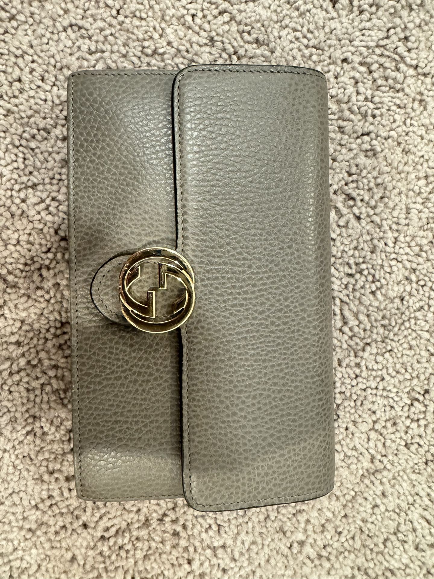 Gucci Wallet on Chain Gray