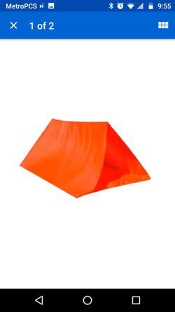 New emergency Tube tent