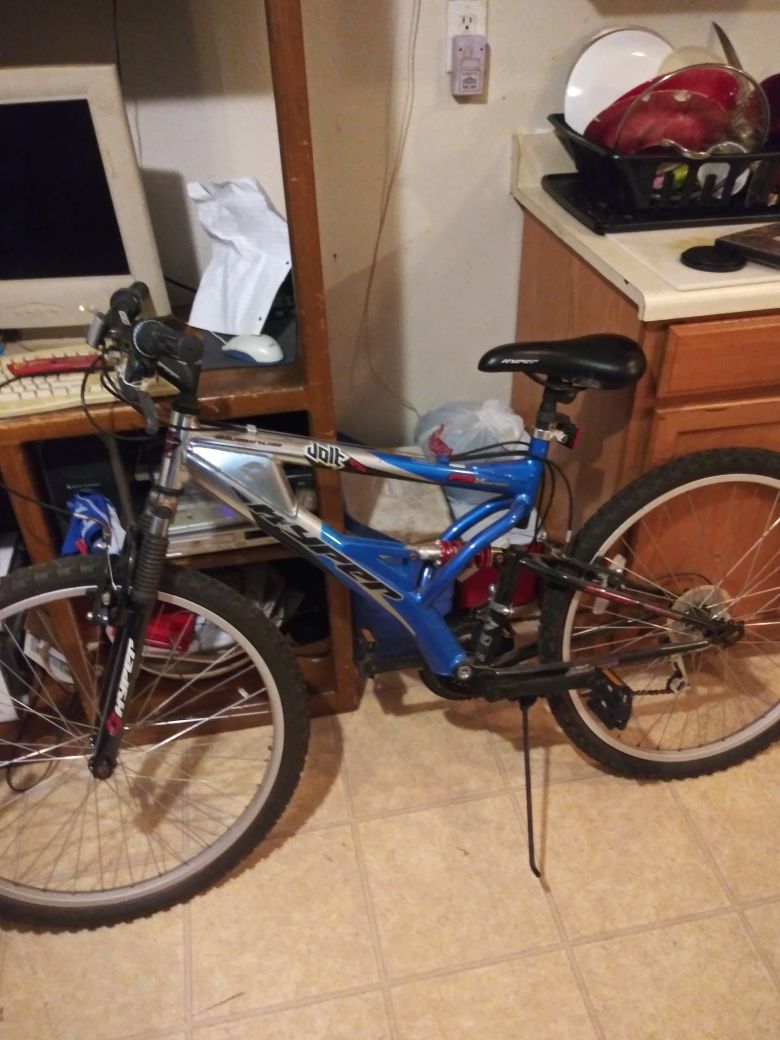 Jolt 26" Hyper Full Suspension 21 speed Aluminum Frame Mountain Bike