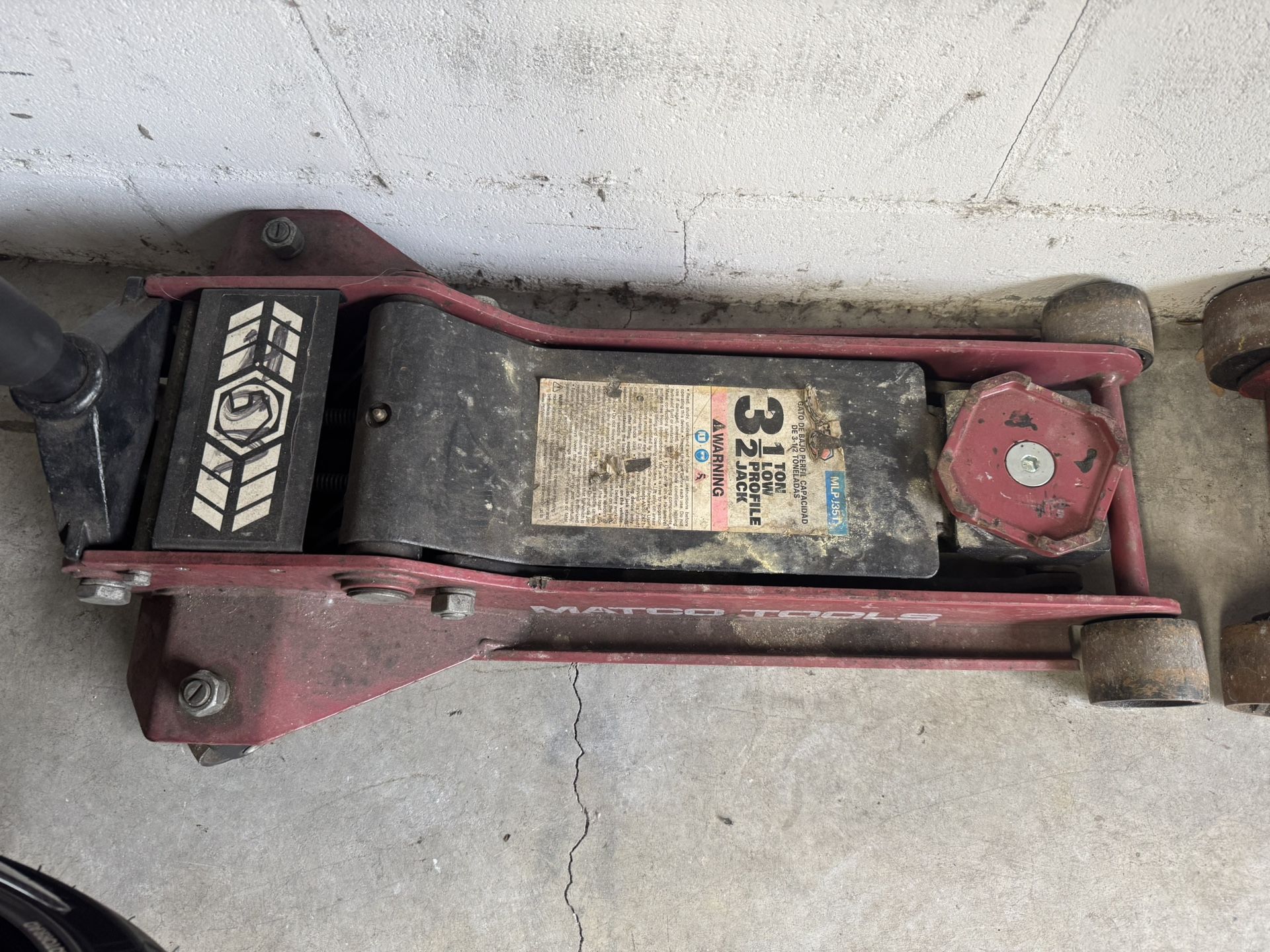 Matco 24in 3 Ton Jack