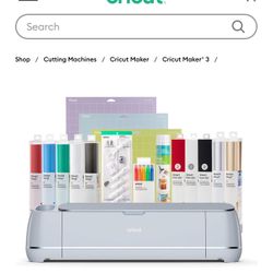 NEW Cricut Maker Bundle