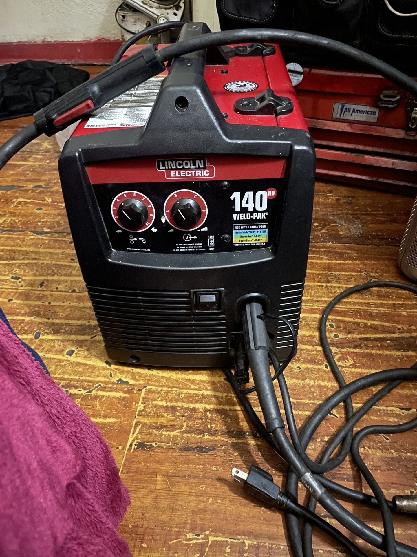 Lincoln 140 HD Weld Pak