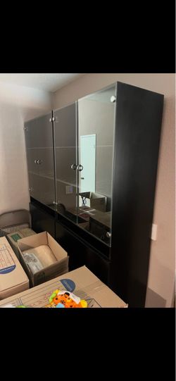 Glass cabinets