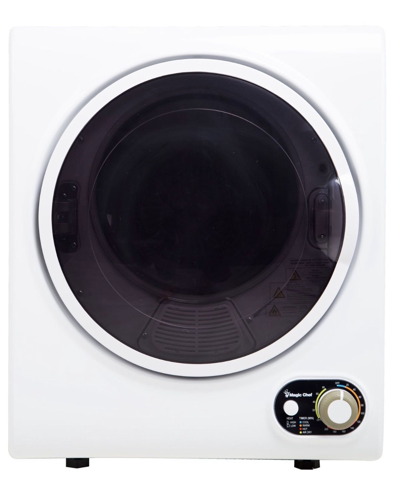 Magic Chef 1.5 cu ft Compact Dryer, White