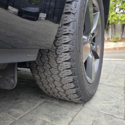 Land Rover Defender 20" Wheels With Good Year All Terrain Tires Used Perfect Condition