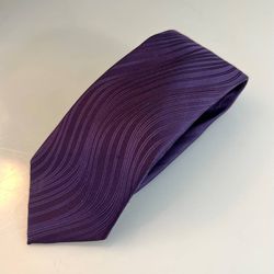 Stafford Purple Weave Silk Necktie