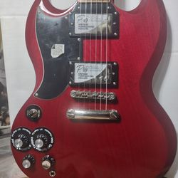 Left SG Pro Guitar EXC Pro fret-level setup Spa perfect $399 & Bag!