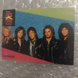 Bad English Card