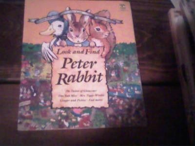 Look & Find Peter Rabbit 1992 paperback fiction books