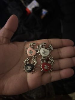 4  Crab Charms For $20