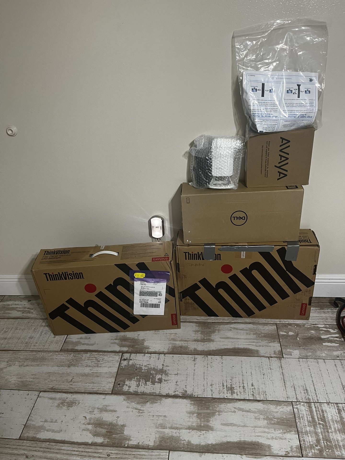 Dual Monitor Computer Set