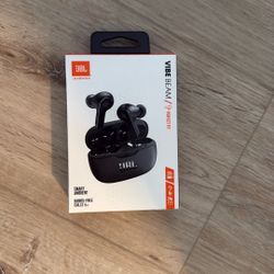 JBL Vibe Beam - True Wireless JBL Deep Bass Sound Earbuds, Bluetooth 5.2, Water & Dust Resistant, Hands-Free Call with VoiceAware, Up to 32 Hours of B